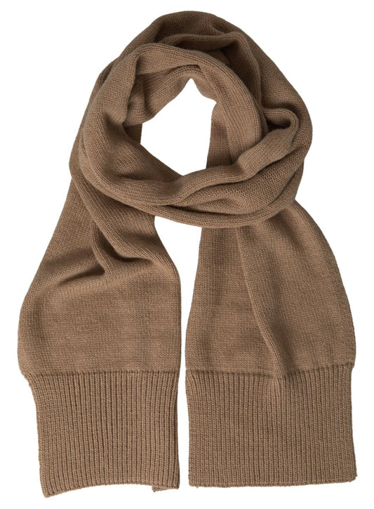 Elegant Camel Brown Women's Scarf