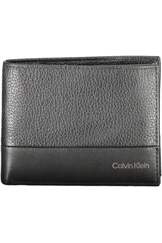 Sophisticated Black Leather Wallet with RFID Block