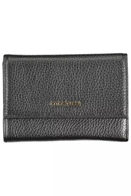 Black Leather Women Wallet