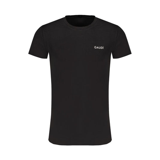 Black Cotton T-Shirt