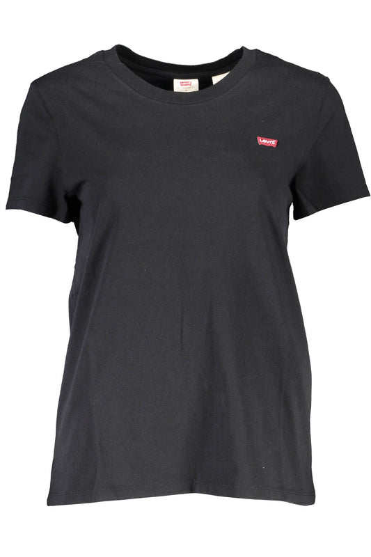 "Black Cotton Women Top"