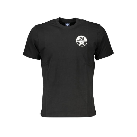 Black Cotton T-Shirt