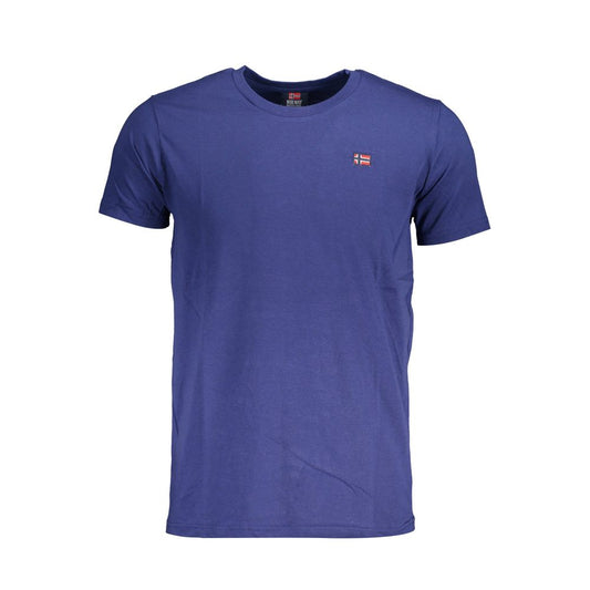 Blue Cotton T-Shirt